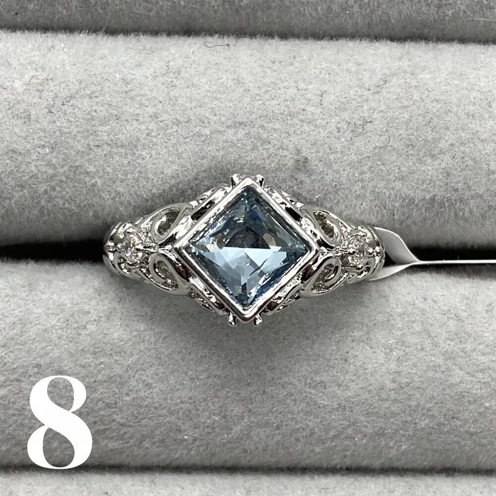 FJ Cinderella Collection Ring, Size 8, NWT